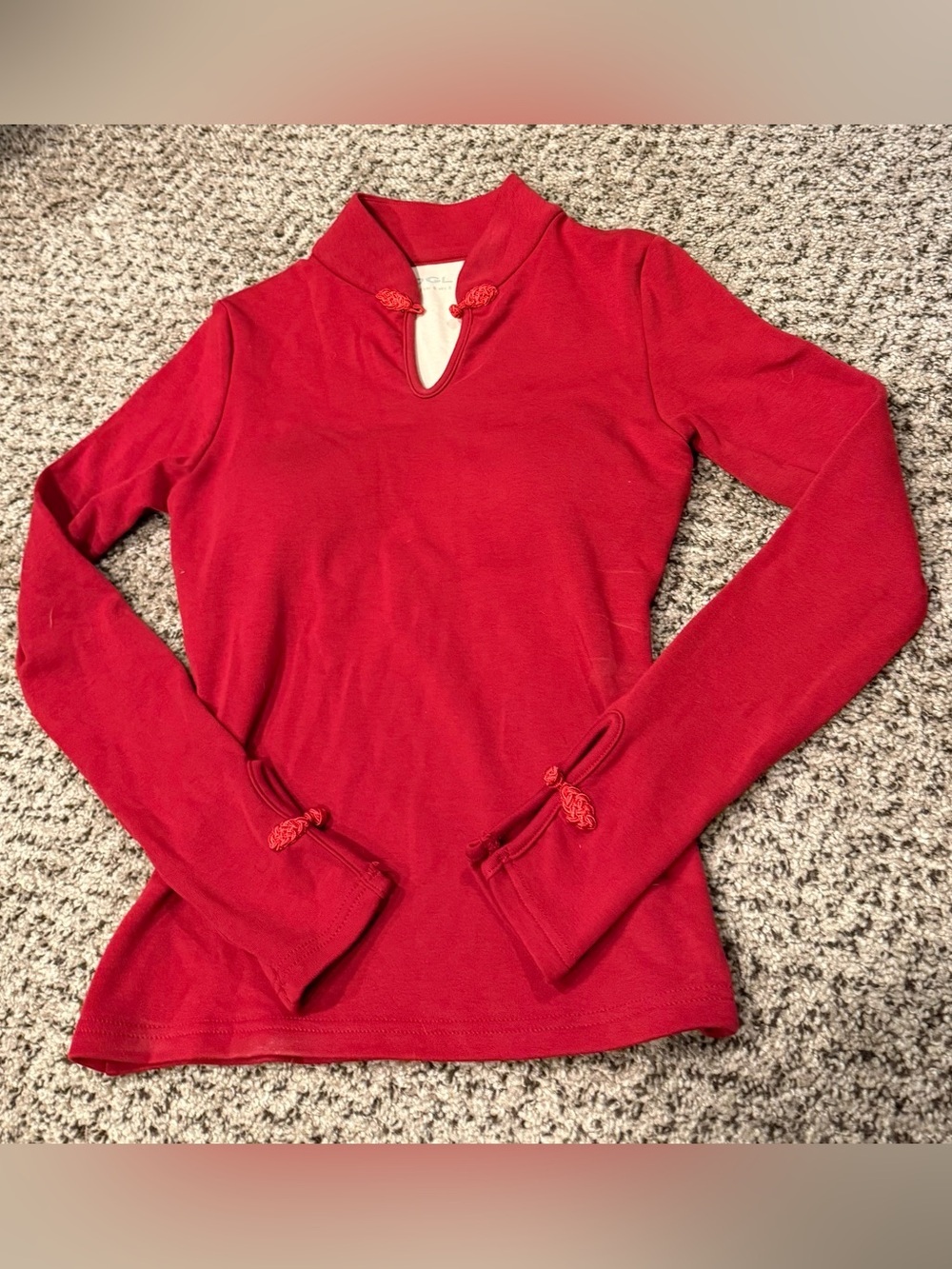 OGL Red Long Sleeve with built in Bra